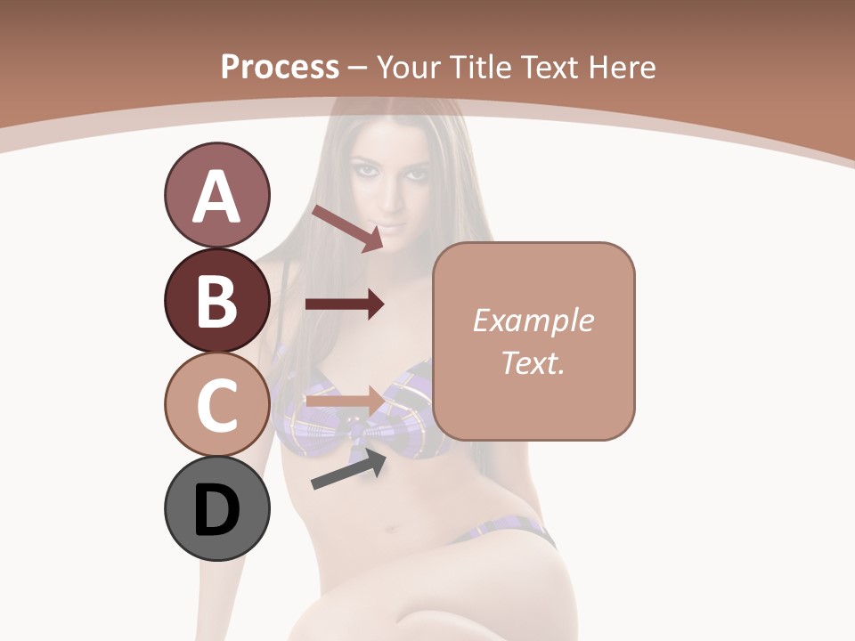 Bikini Fashion Seat PowerPoint Template