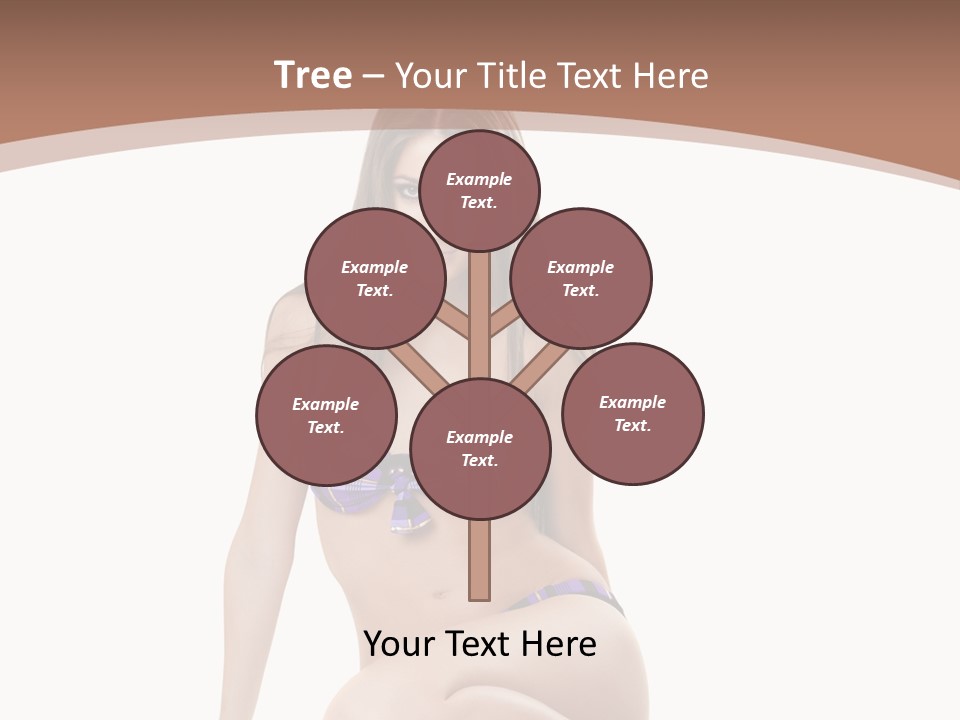 Bikini Fashion Seat PowerPoint Template