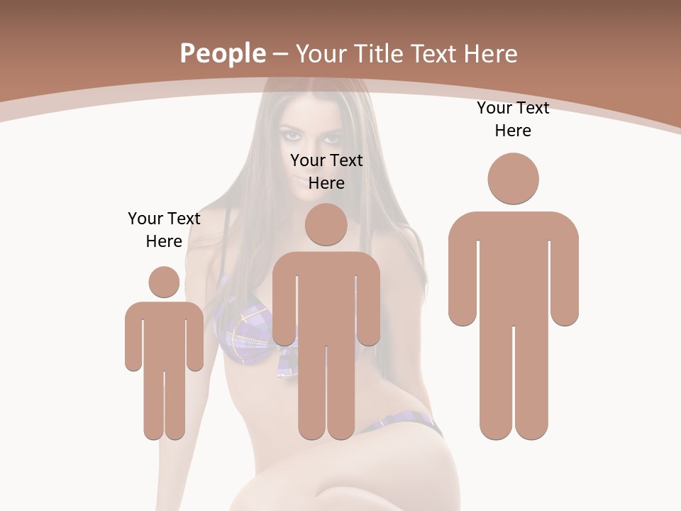 Bikini Fashion Seat PowerPoint Template