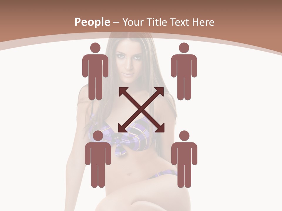 Bikini Fashion Seat PowerPoint Template