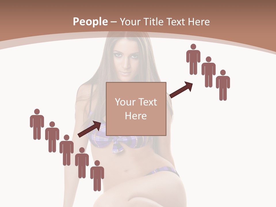 Bikini Fashion Seat PowerPoint Template