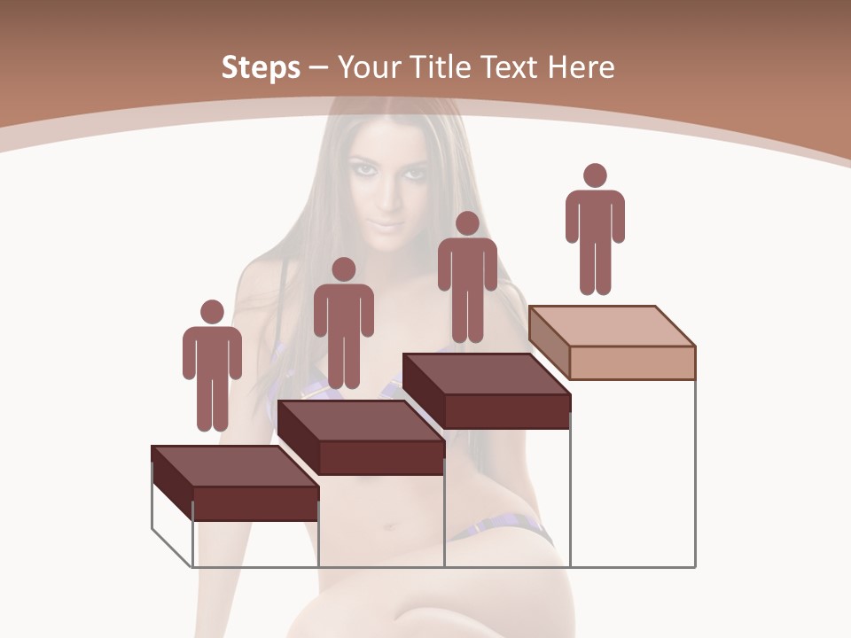 Bikini Fashion Seat PowerPoint Template