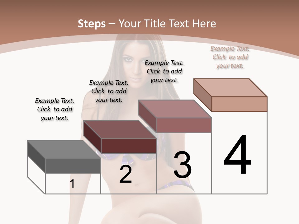 Bikini Fashion Seat PowerPoint Template