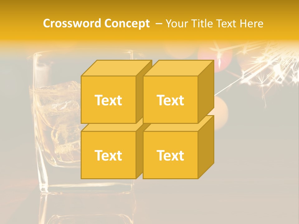 Disorienting Background Pub PowerPoint Template