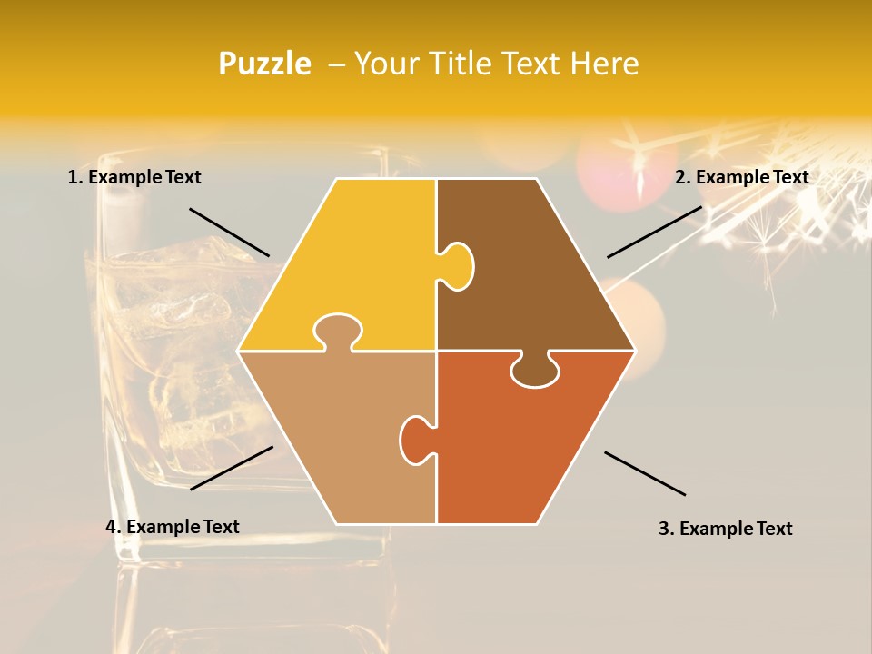 Disorienting Background Pub PowerPoint Template