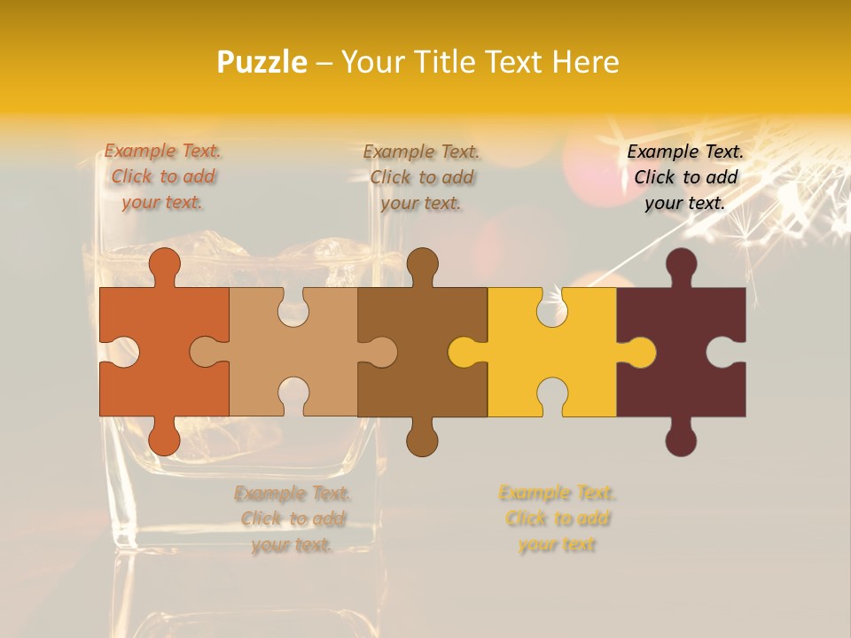 Disorienting Background Pub PowerPoint Template