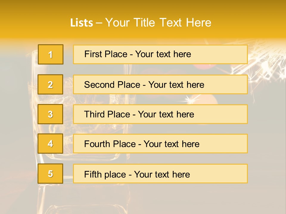 Disorienting Background Pub PowerPoint Template