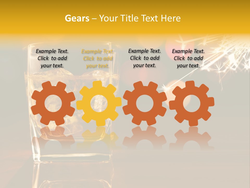 Disorienting Background Pub PowerPoint Template