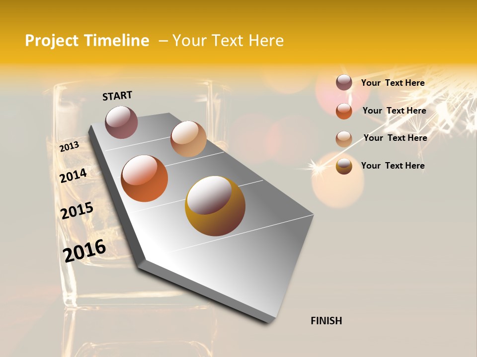 Disorienting Background Pub PowerPoint Template