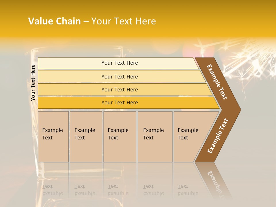 Disorienting Background Pub PowerPoint Template