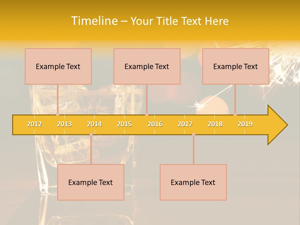 Disorienting Background Pub PowerPoint Template