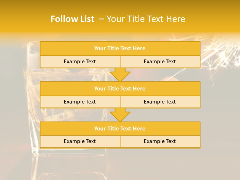 Disorienting Background Pub PowerPoint Template