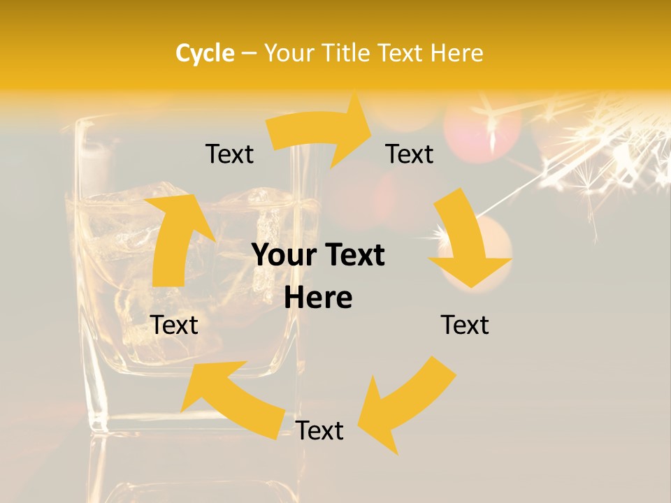 Disorienting Background Pub PowerPoint Template
