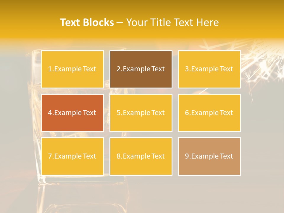 Disorienting Background Pub PowerPoint Template