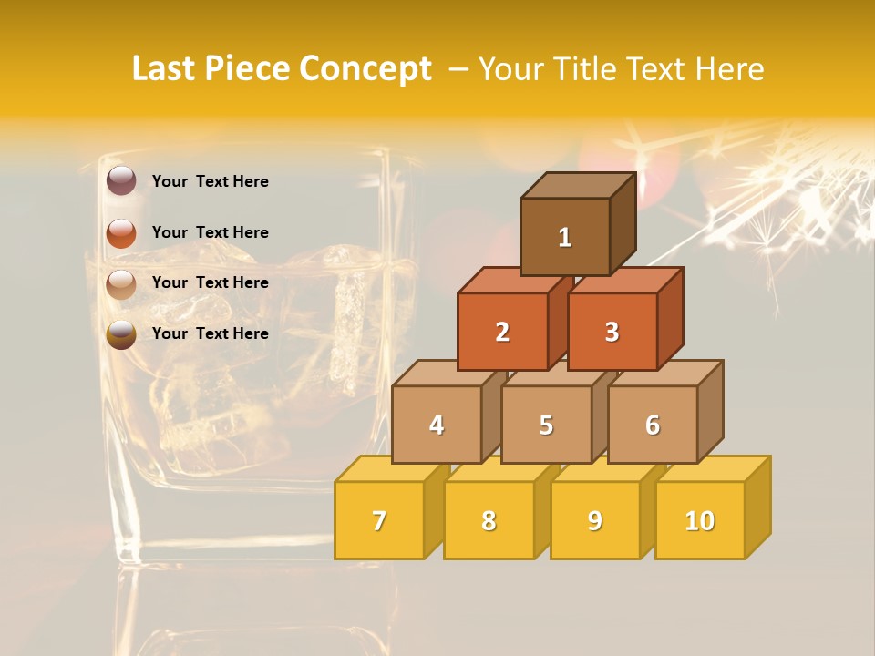 Disorienting Background Pub PowerPoint Template