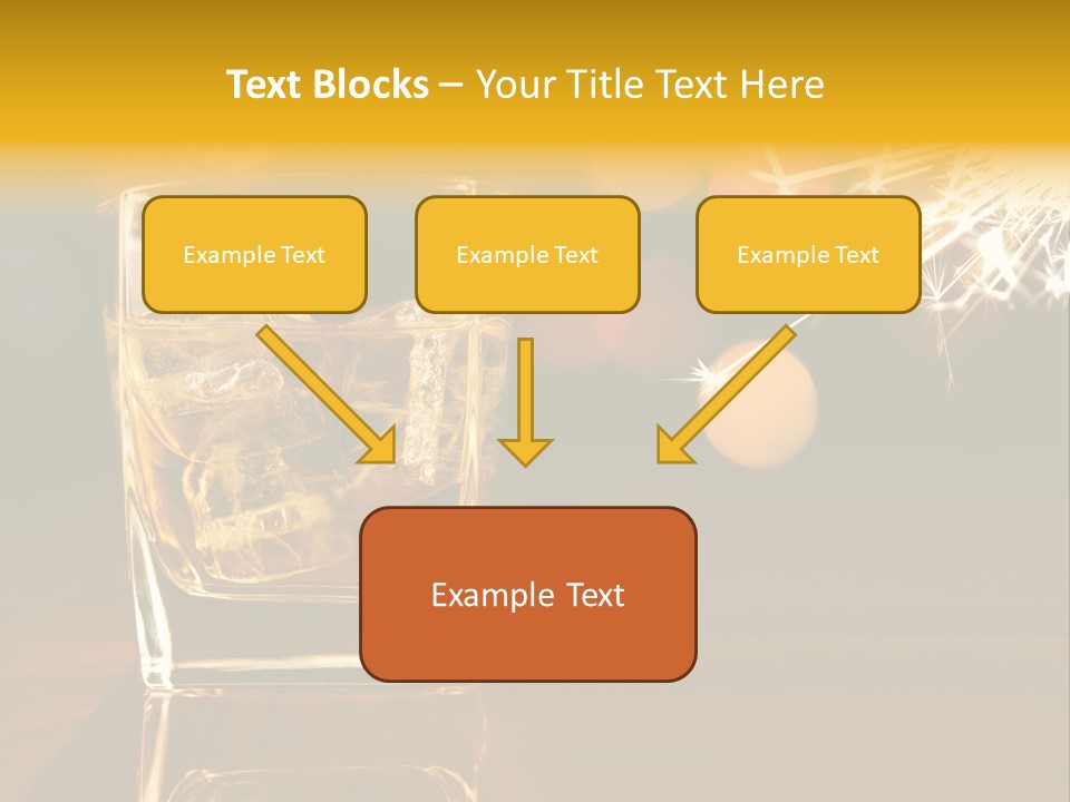 Disorienting Background Pub PowerPoint Template