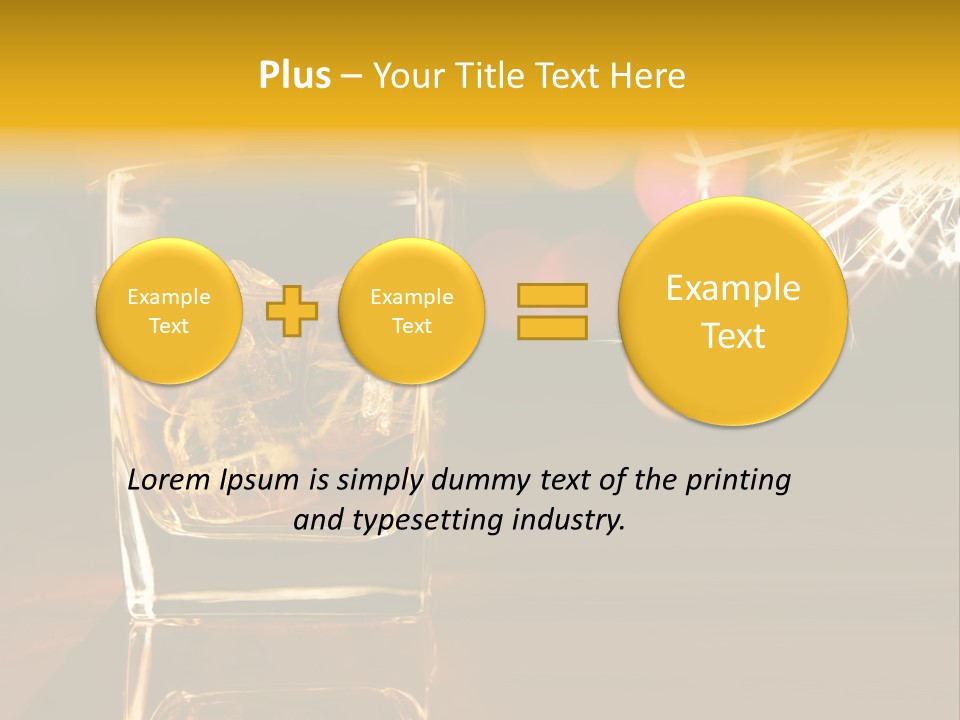 Disorienting Background Pub PowerPoint Template
