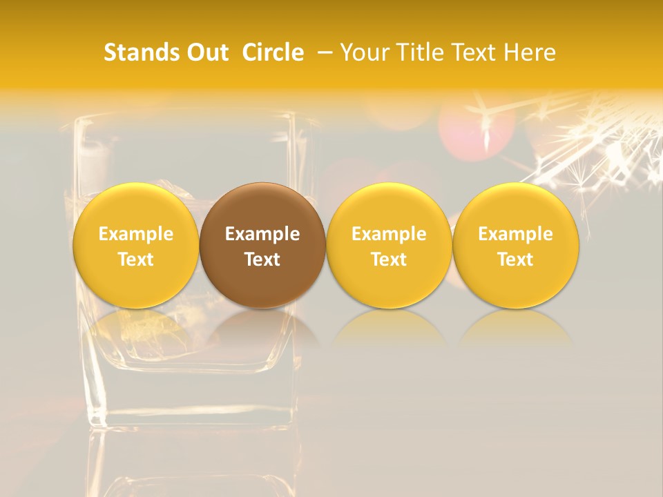 Disorienting Background Pub PowerPoint Template