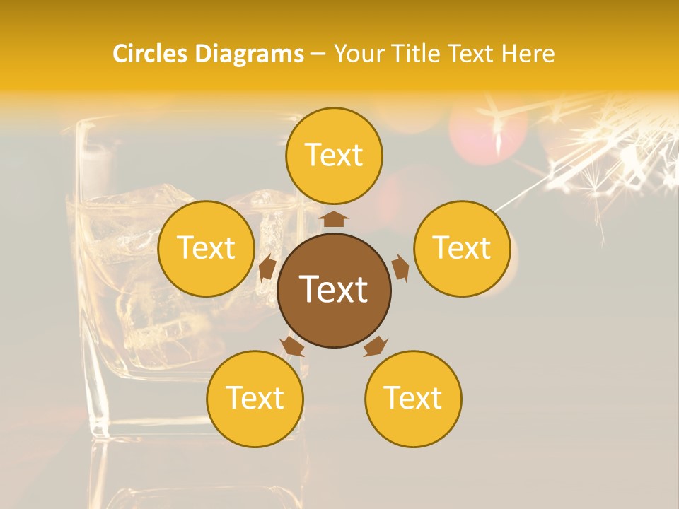 Disorienting Background Pub PowerPoint Template