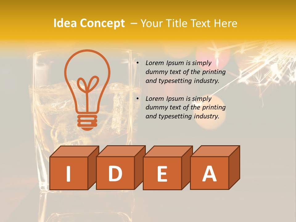 Disorienting Background Pub PowerPoint Template