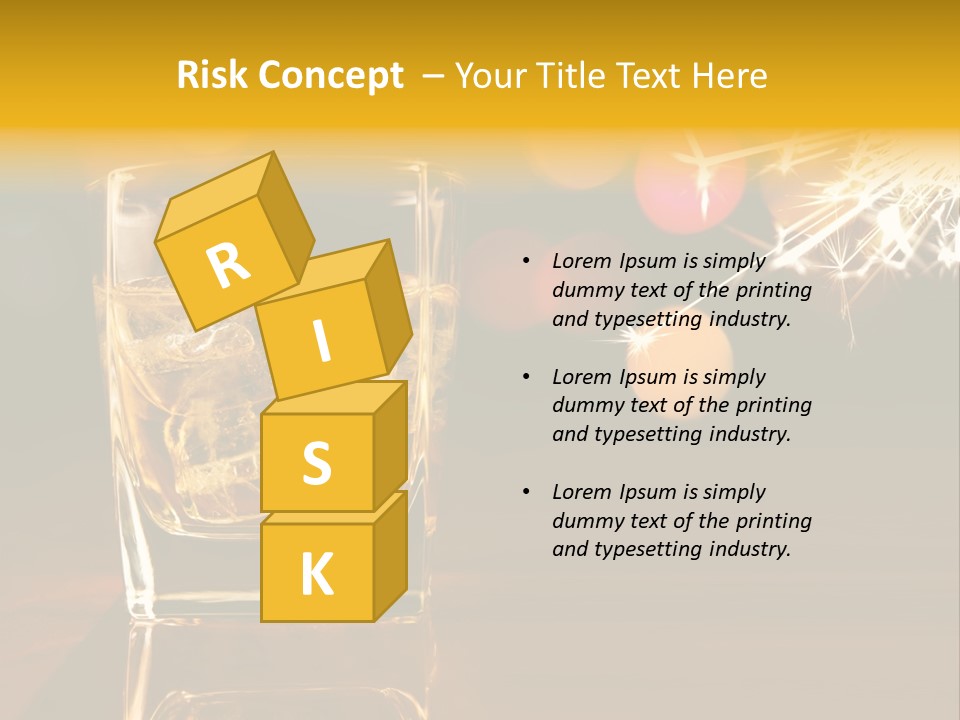 Disorienting Background Pub PowerPoint Template