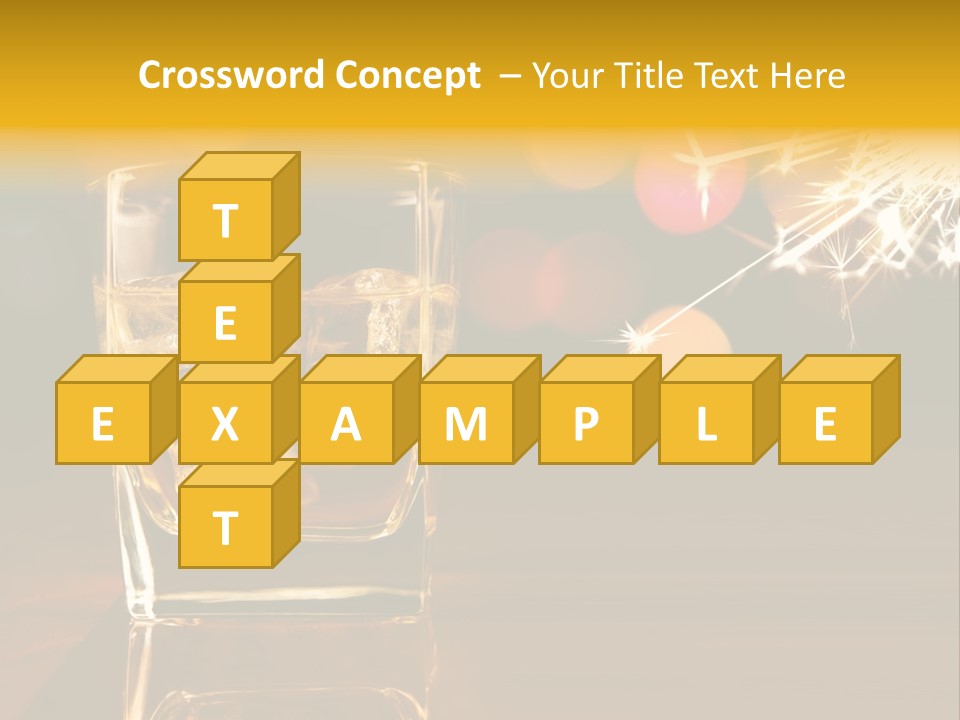 Disorienting Background Pub PowerPoint Template