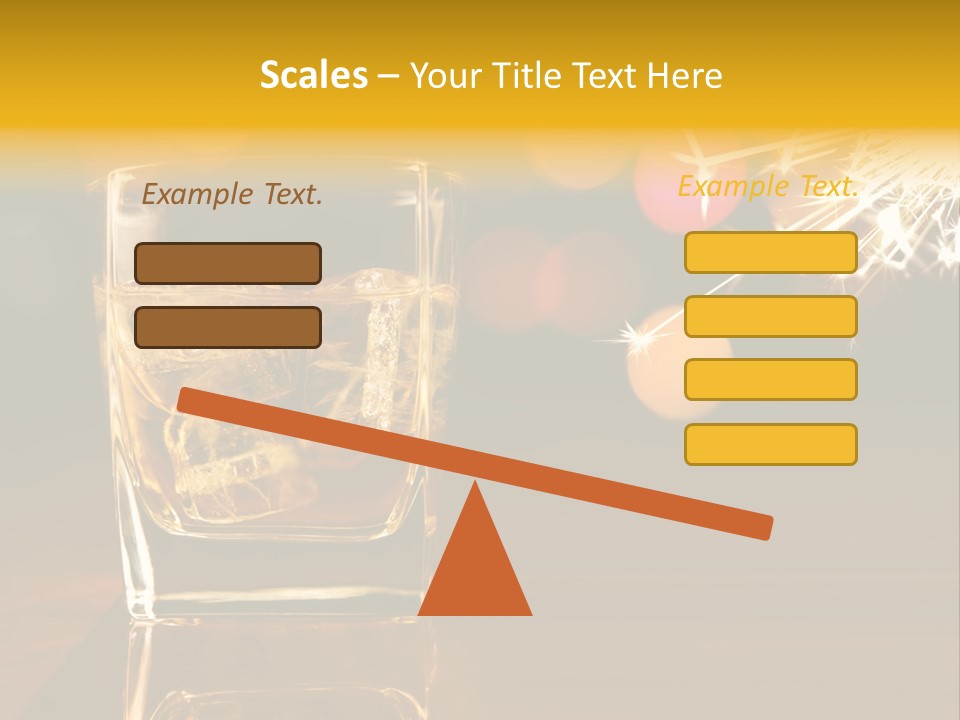 Disorienting Background Pub PowerPoint Template