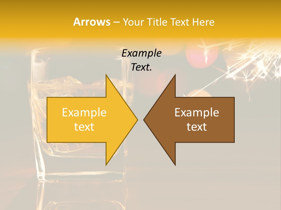 Disorienting Background Pub PowerPoint Template