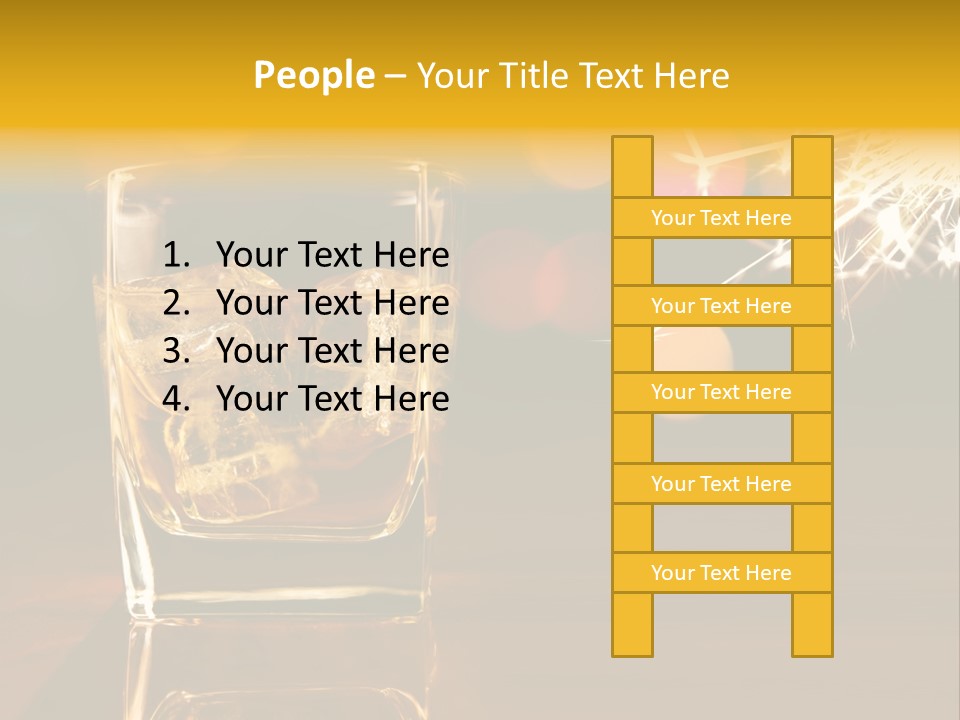 Disorienting Background Pub PowerPoint Template