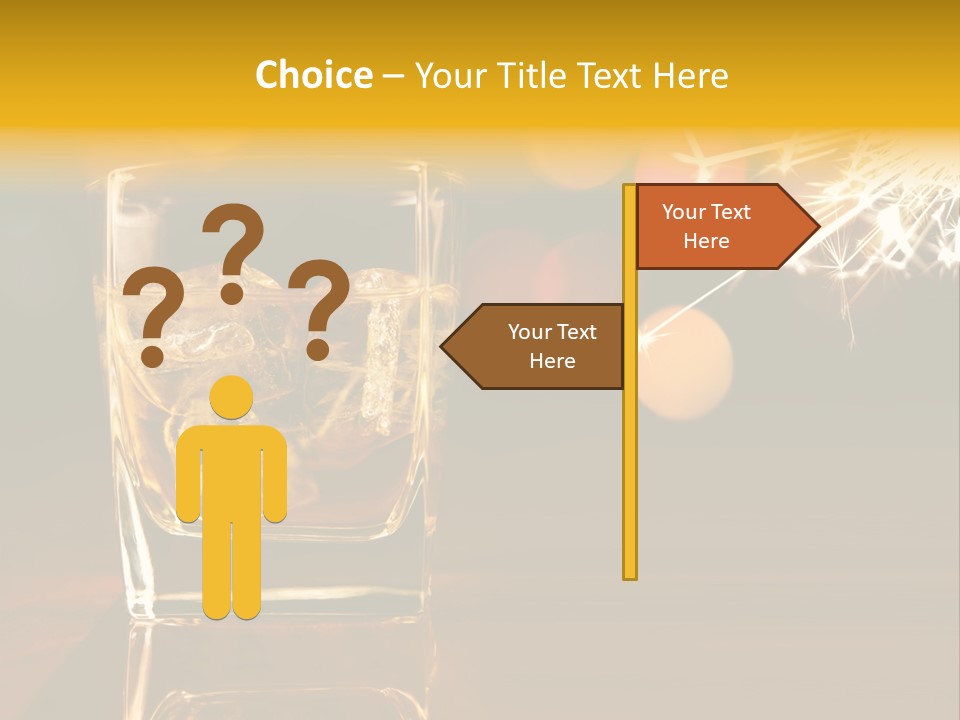 Disorienting Background Pub PowerPoint Template