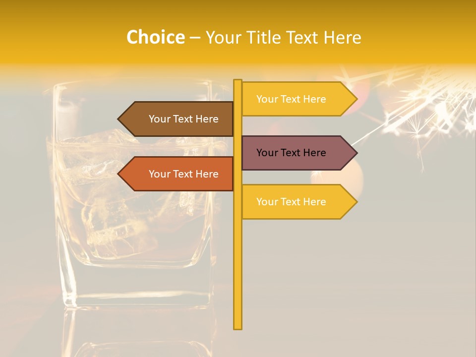 Disorienting Background Pub PowerPoint Template