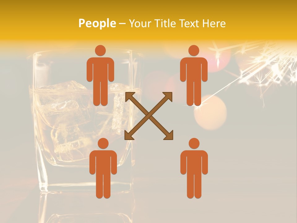 Disorienting Background Pub PowerPoint Template