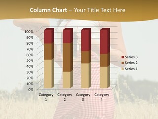 Female Belorussian Harvest PowerPoint Template