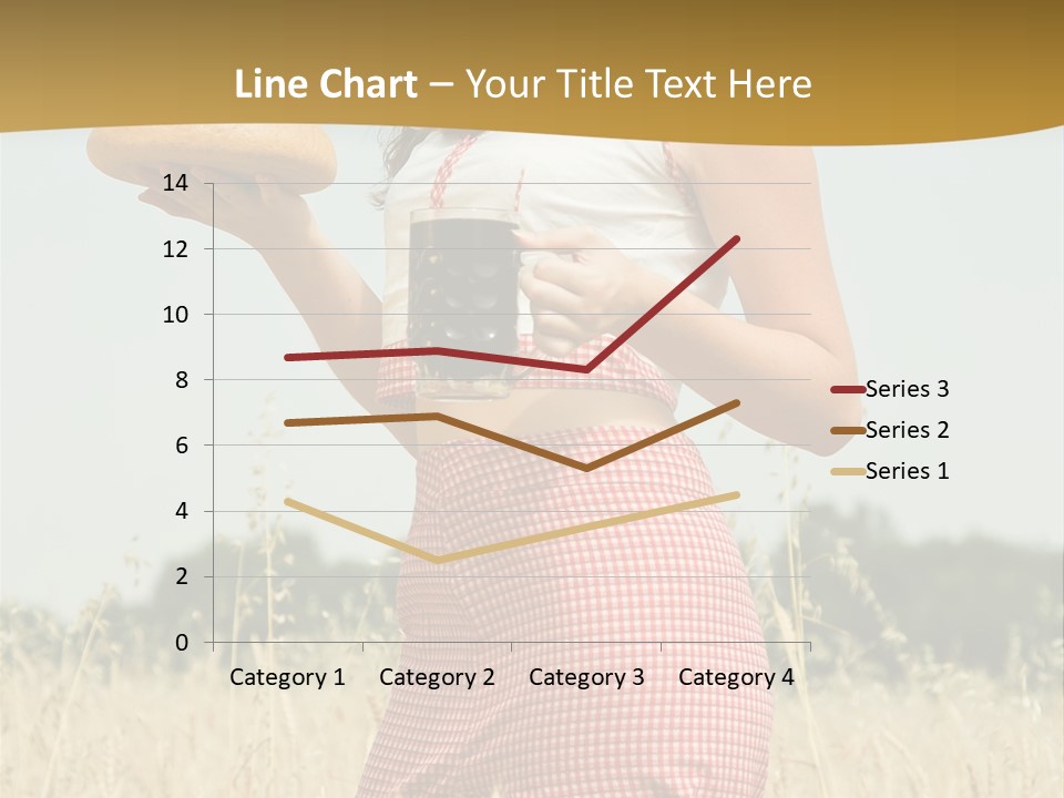 Female Belorussian Harvest PowerPoint Template