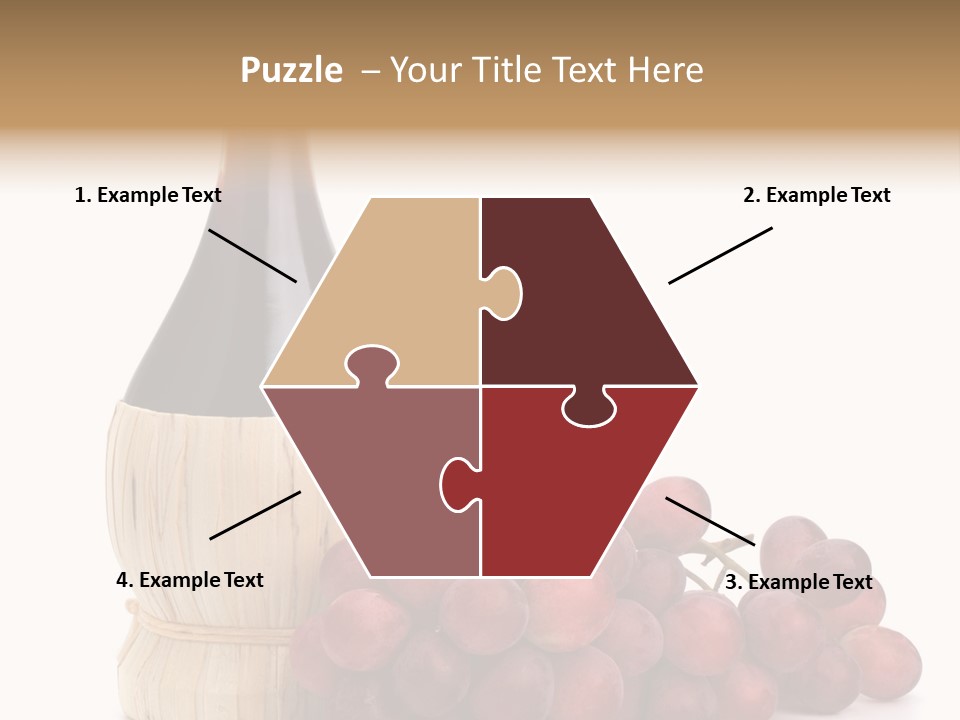 Grape Sweet Alcohol PowerPoint Template