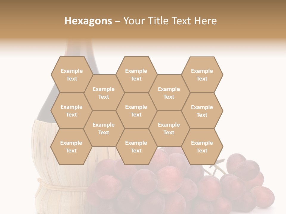 Grape Sweet Alcohol PowerPoint Template