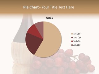 Grape Sweet Alcohol PowerPoint Template