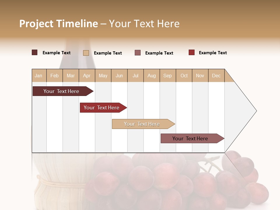 Grape Sweet Alcohol PowerPoint Template
