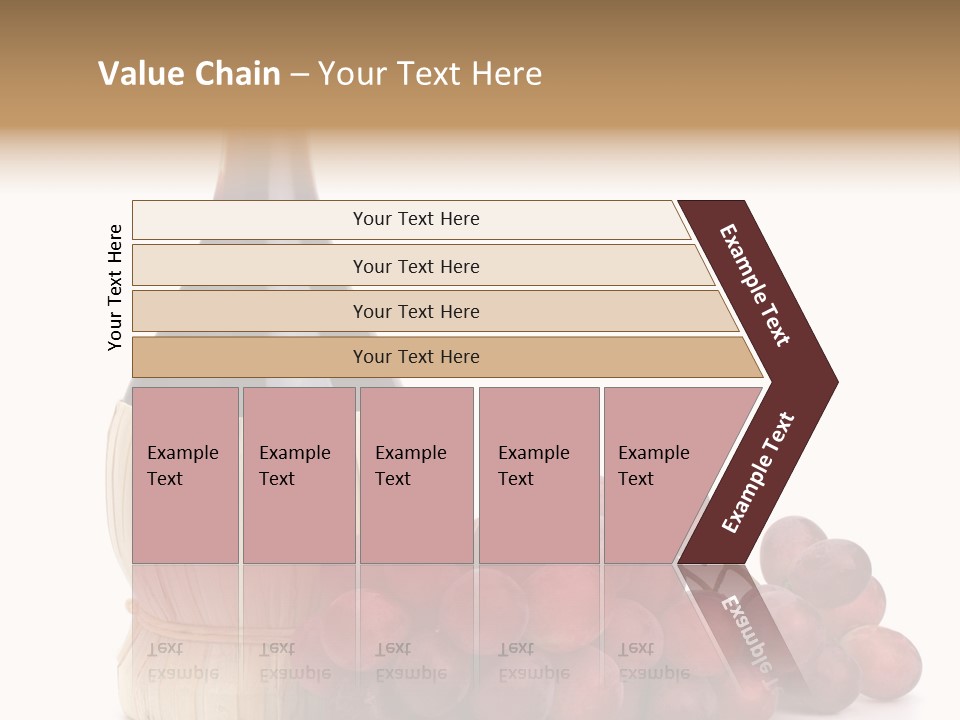 Grape Sweet Alcohol PowerPoint Template