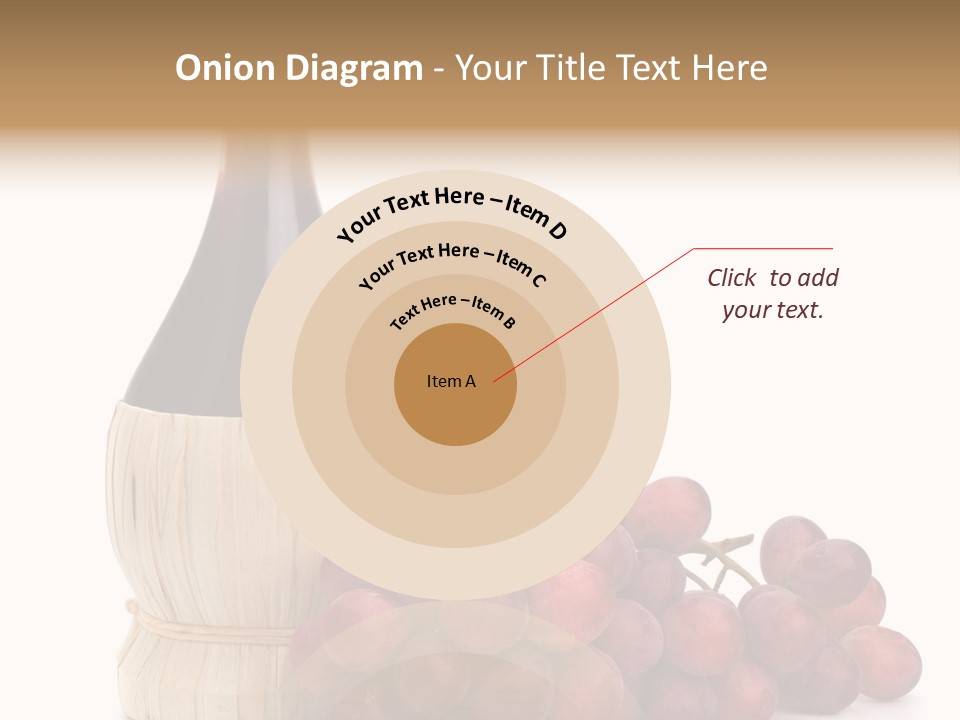 Grape Sweet Alcohol PowerPoint Template