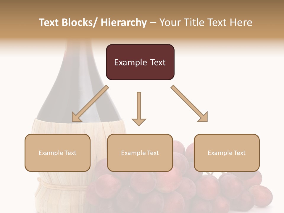 Grape Sweet Alcohol PowerPoint Template