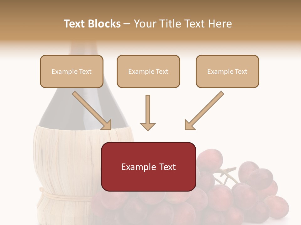 Grape Sweet Alcohol PowerPoint Template