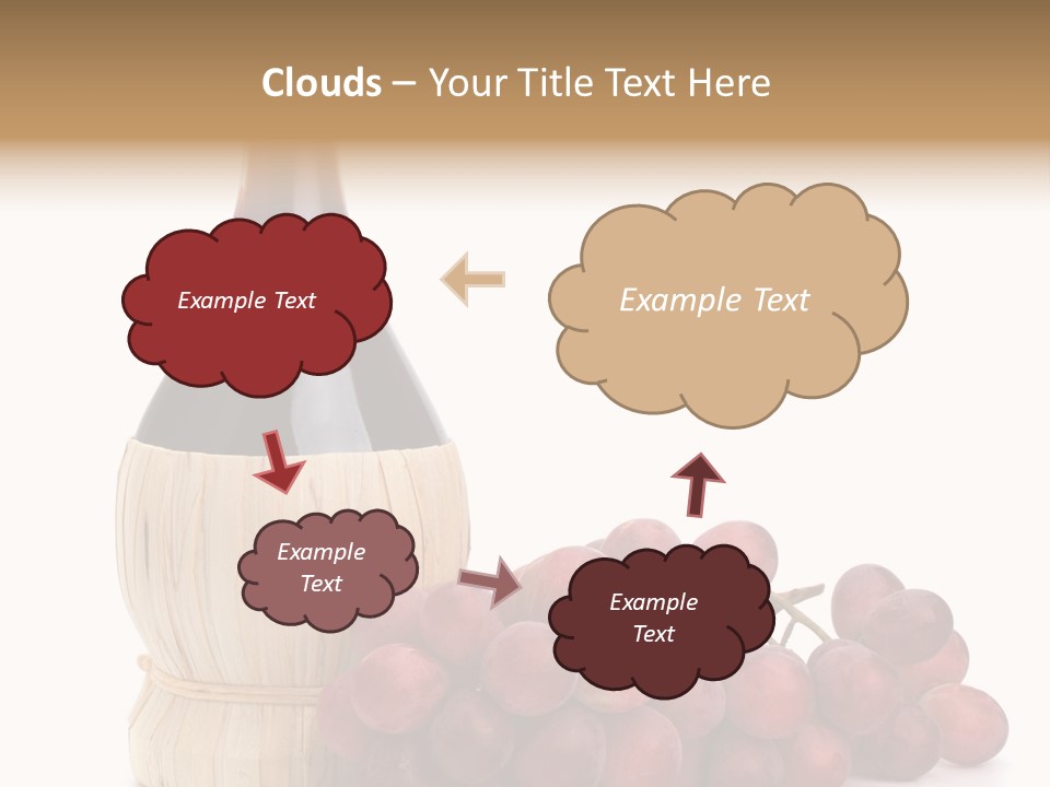 Grape Sweet Alcohol PowerPoint Template