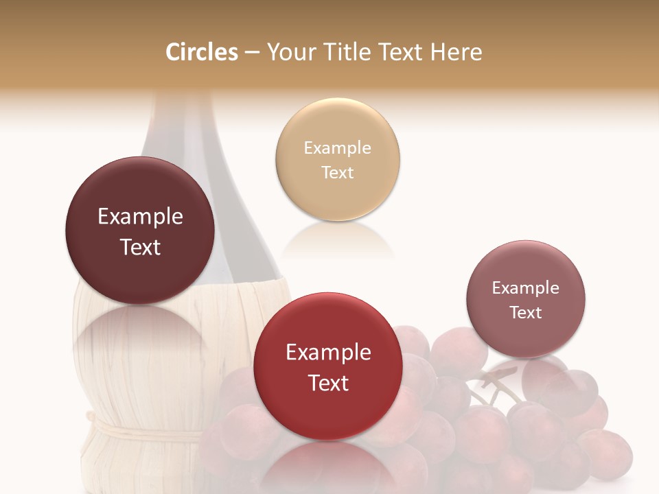 Grape Sweet Alcohol PowerPoint Template