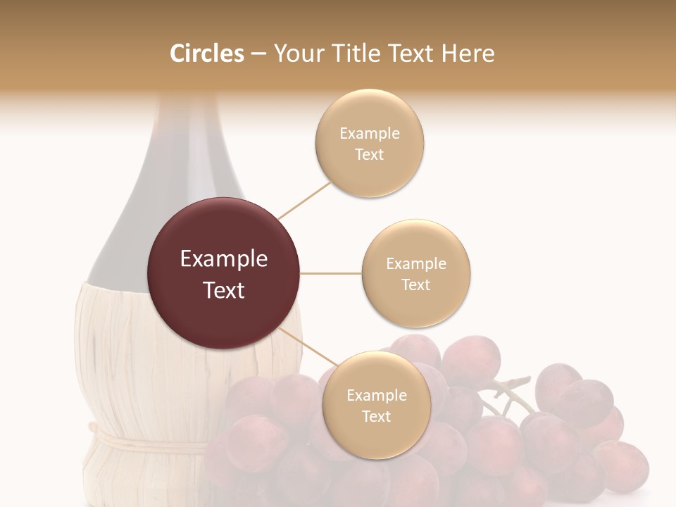 Grape Sweet Alcohol PowerPoint Template