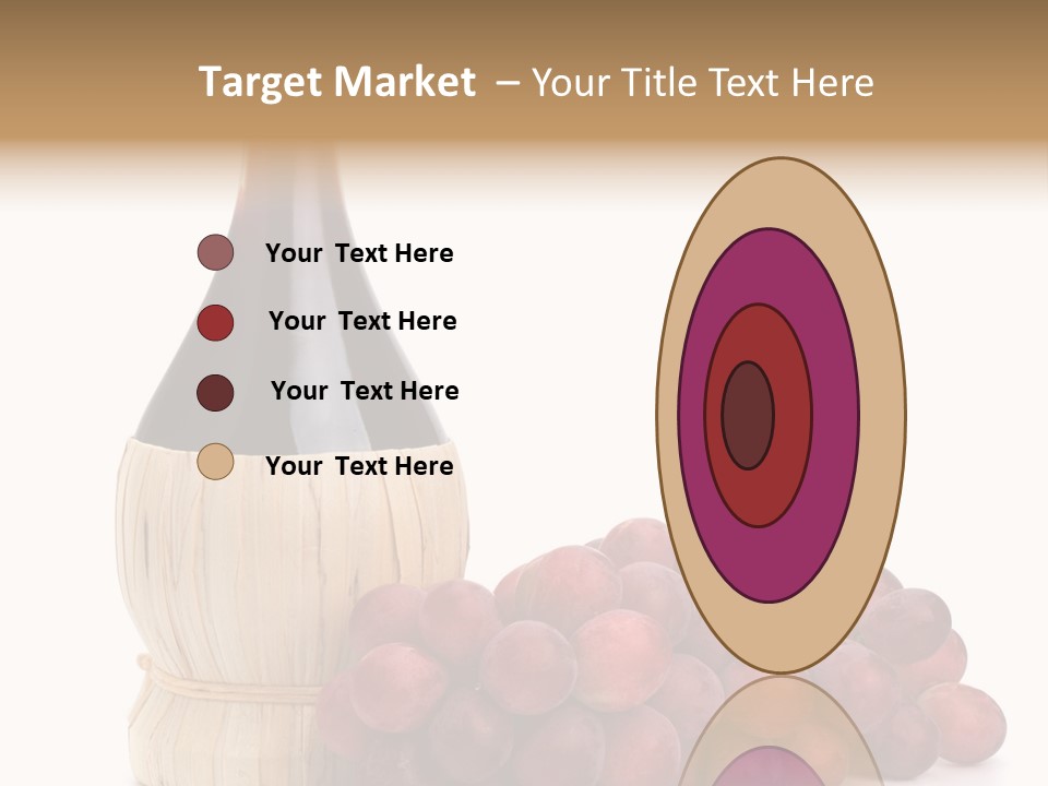 Grape Sweet Alcohol PowerPoint Template