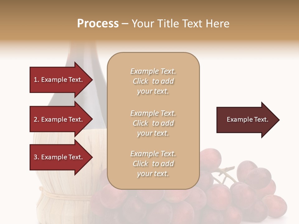 Grape Sweet Alcohol PowerPoint Template