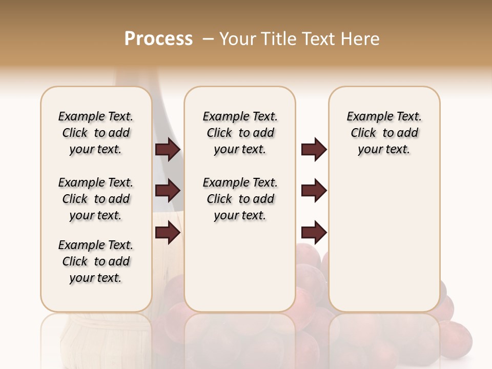Grape Sweet Alcohol PowerPoint Template