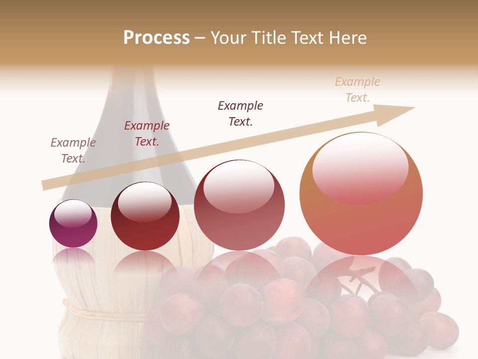 Grape Sweet Alcohol PowerPoint Template