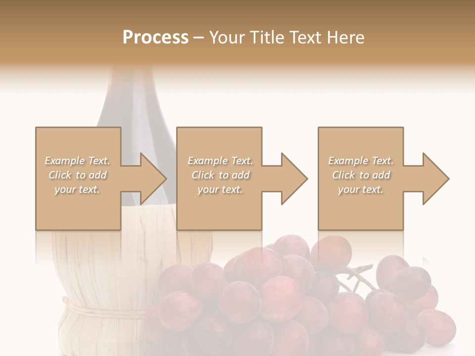 Grape Sweet Alcohol PowerPoint Template
